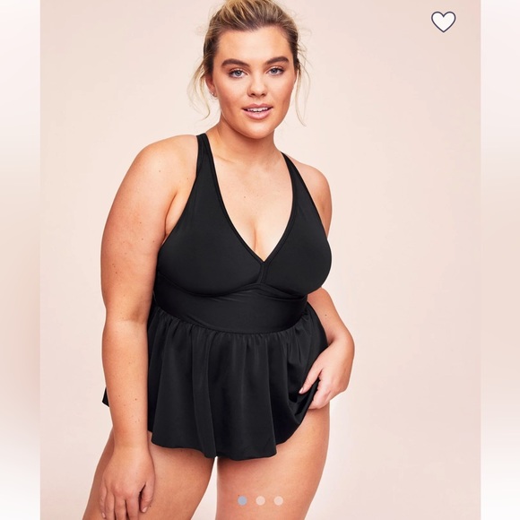 Adore Me Peplum Tankini Top - Picture 1 of 6